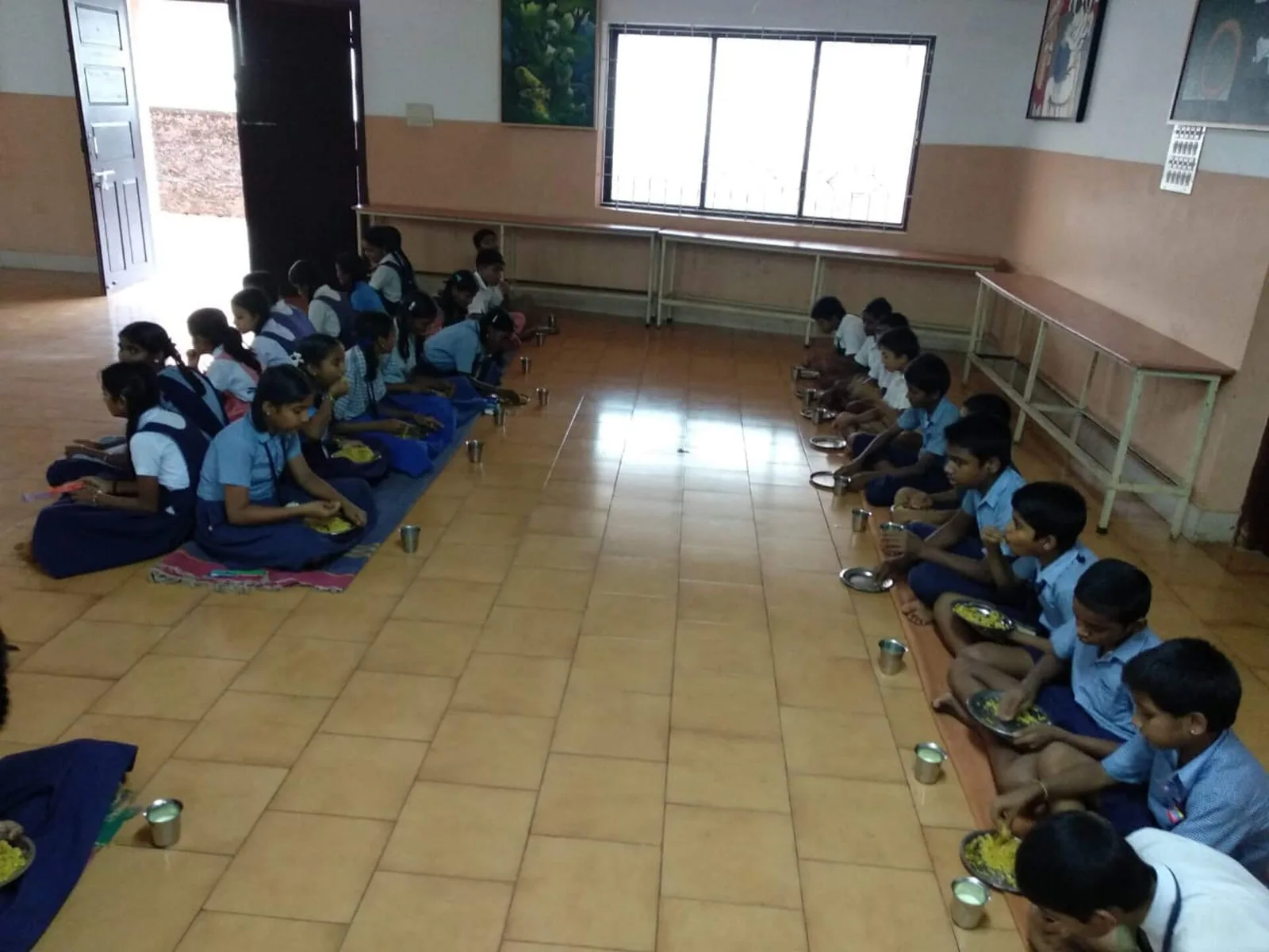 Distribution of Food and Milk photo 4