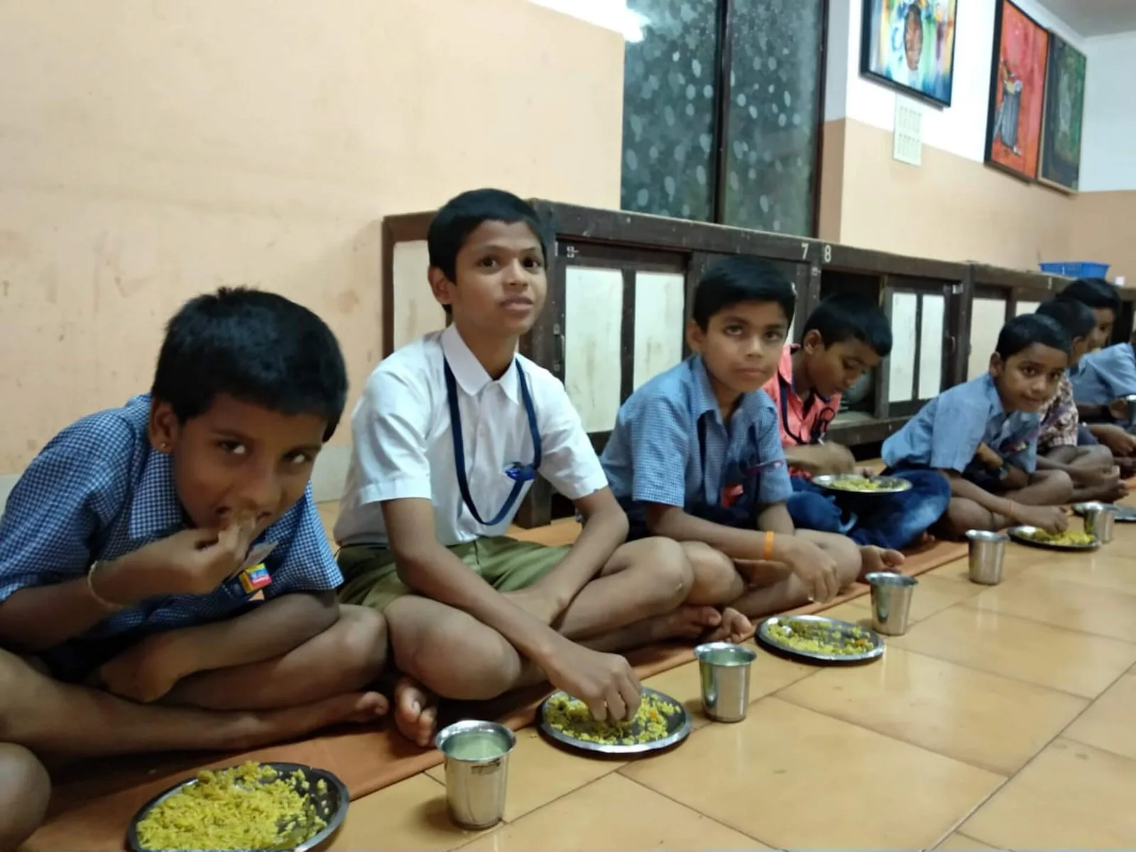 Distribution of Food and Milk photo 5
